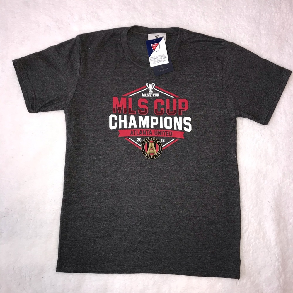 Atlanta United MLS Cup Champions Shirt NWT 2018 - Picture 1 of 6